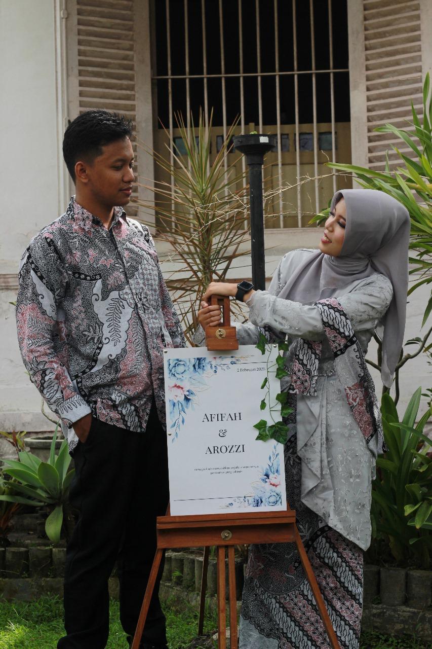 Acara lamaran Afifah dan Arrozi