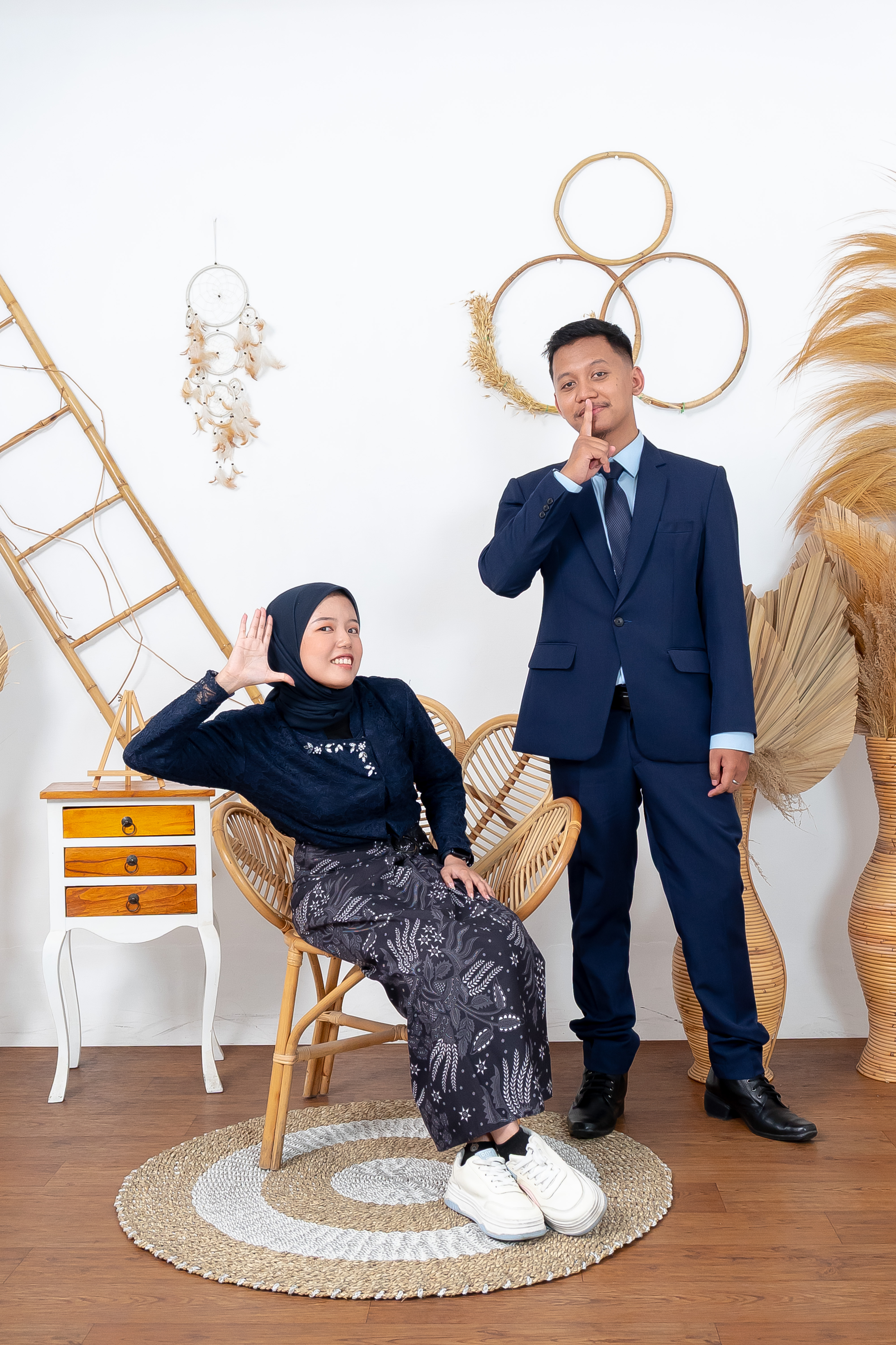 Akad nikah Afifah dan Arrozi